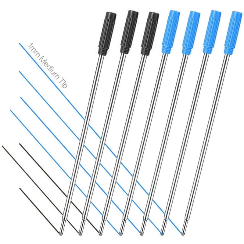 10PCS Black Ballpoint Pen Refills Cross Compatible Refills With Ballpoint Pens image 5