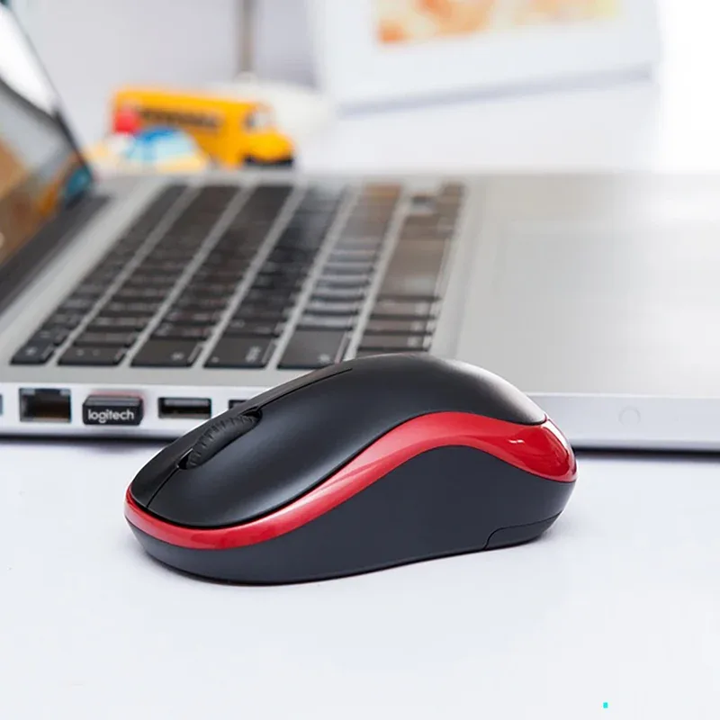 New M185 Mini Wireless Mouse Comfortable Portable Mouse Mice 1000DPI Ergonomic Mouse 2.4GHz with USB Mini Receiver for P image 5