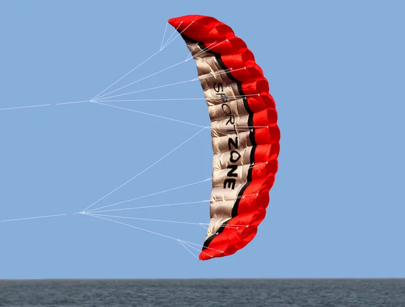 4-Colour Dual-Line Parafoil Kite image 4