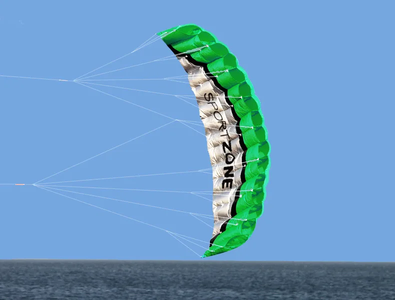 4-Colour Dual-Line Parafoil Kite image 5