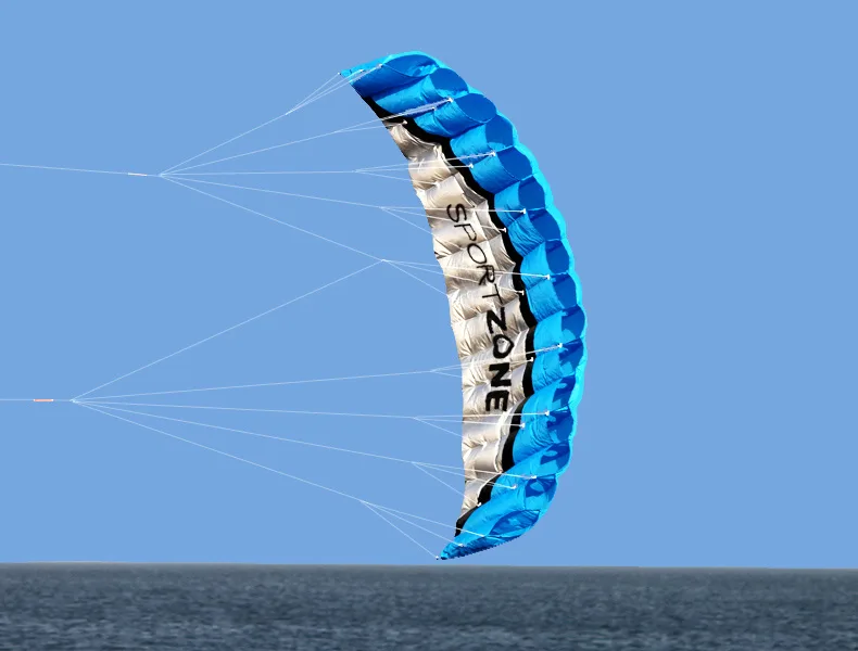 4-Colour Dual-Line Parafoil Kite image 6