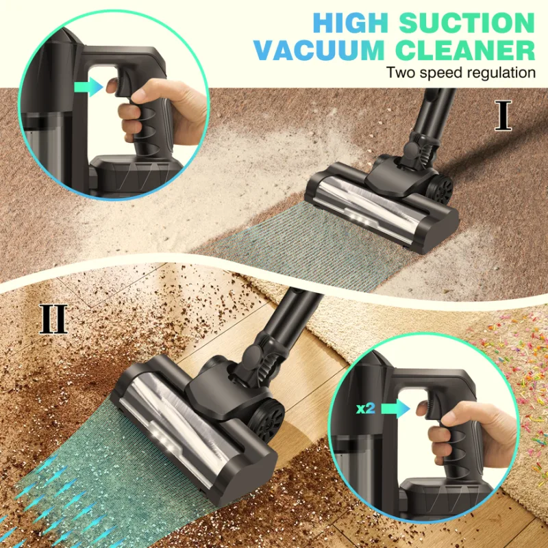 DayPlus 21V Cordless Vacuum Cleaner with Brushless Motor image 5