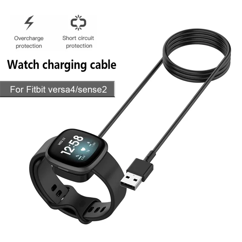 USB Charging Cable for Fitbit Charge 5 4 3 Versa 2 3 4 image 4