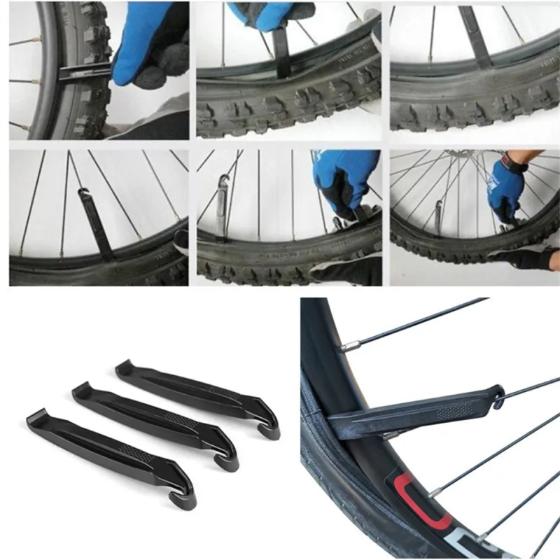 5X Tyre Levers Bicycle Cycling Bike Road MTB Changing Puncture Repair Tools Rim UK image 1