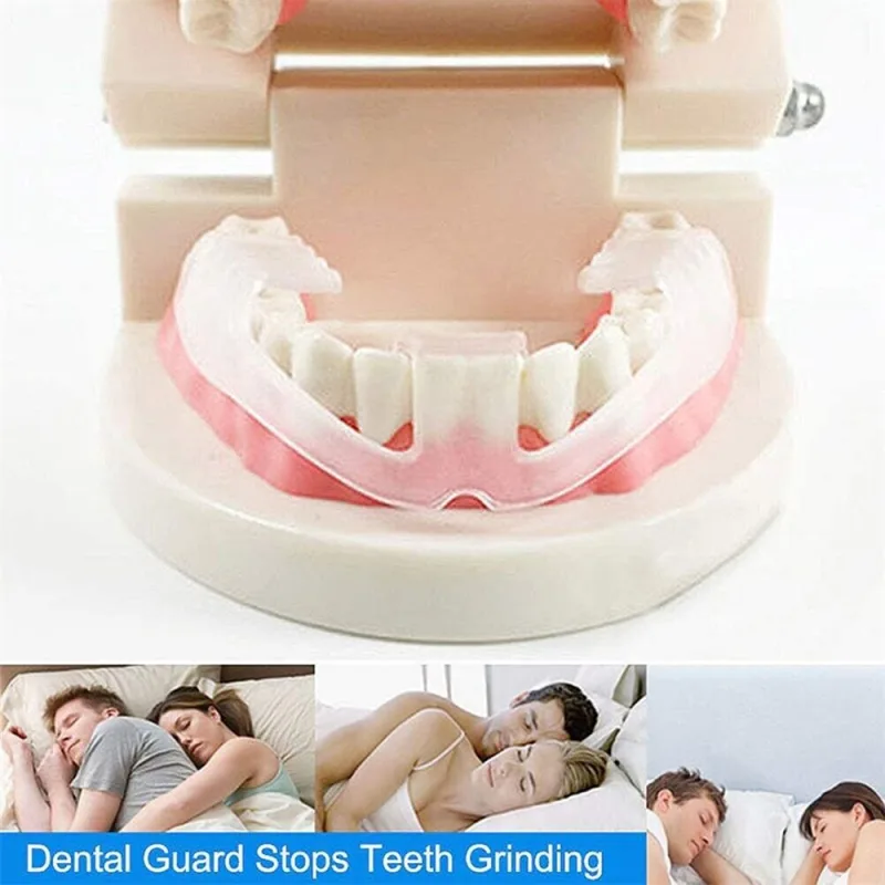 Sleeping Grinding Protector Teeth Night Guard Bruxism Dental Mouth Guard Useful image 2
