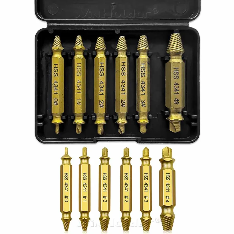 6-Piece Broken Screw Extractor Set image 2