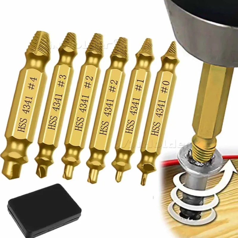 6-Piece Broken Screw Extractor Set image 5