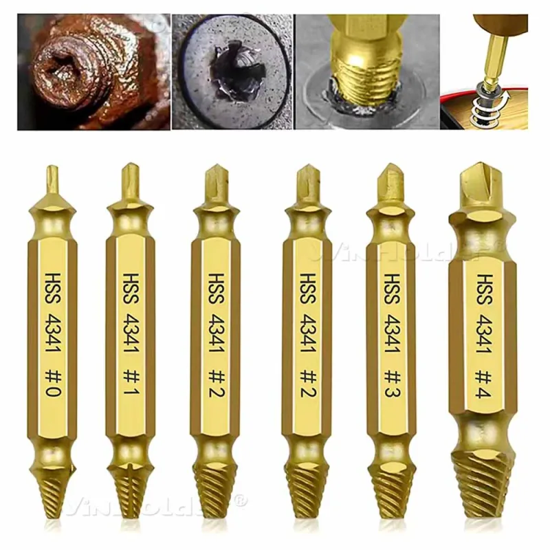 6-Piece Broken Screw Extractor Set image 6
