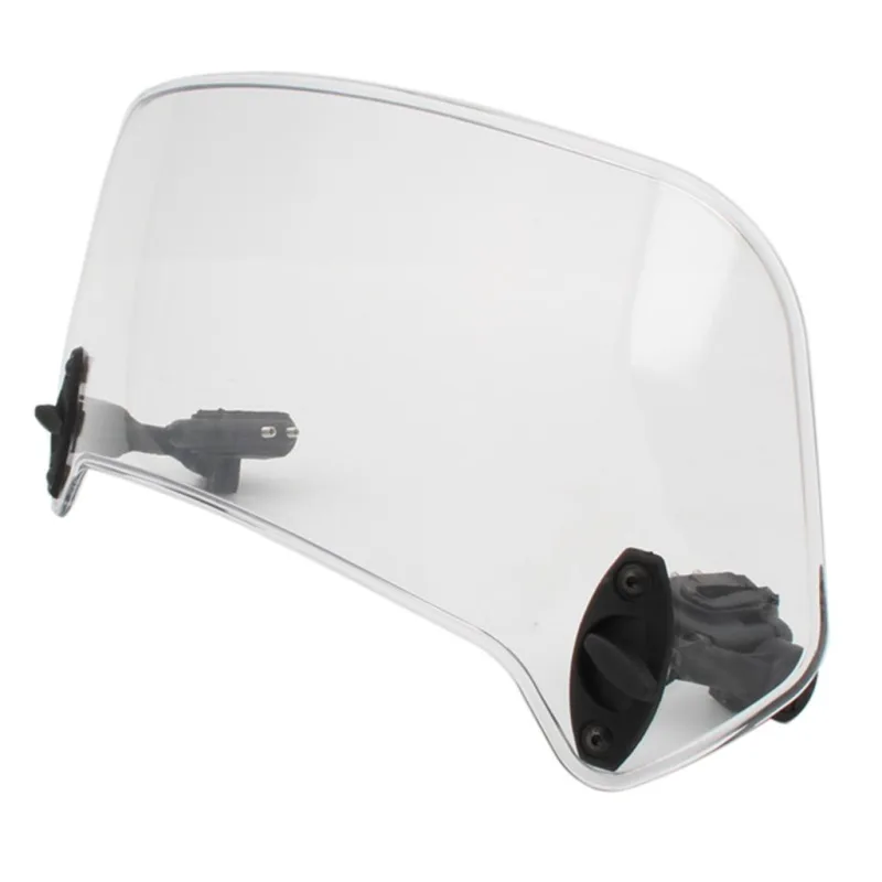 Motor Adjustable Windshield Screen Extension Spoiler Wind Deflector - Clear image 4