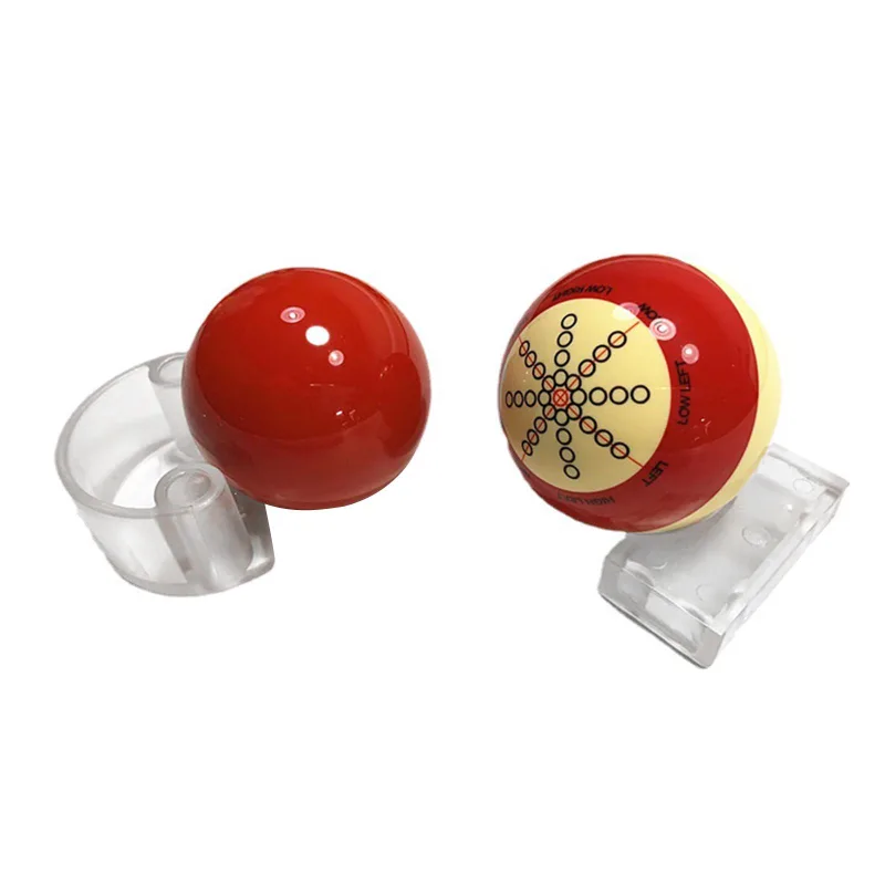 2x Billiards Ball Position Marker Transparent Durable Snooker Ball image 3