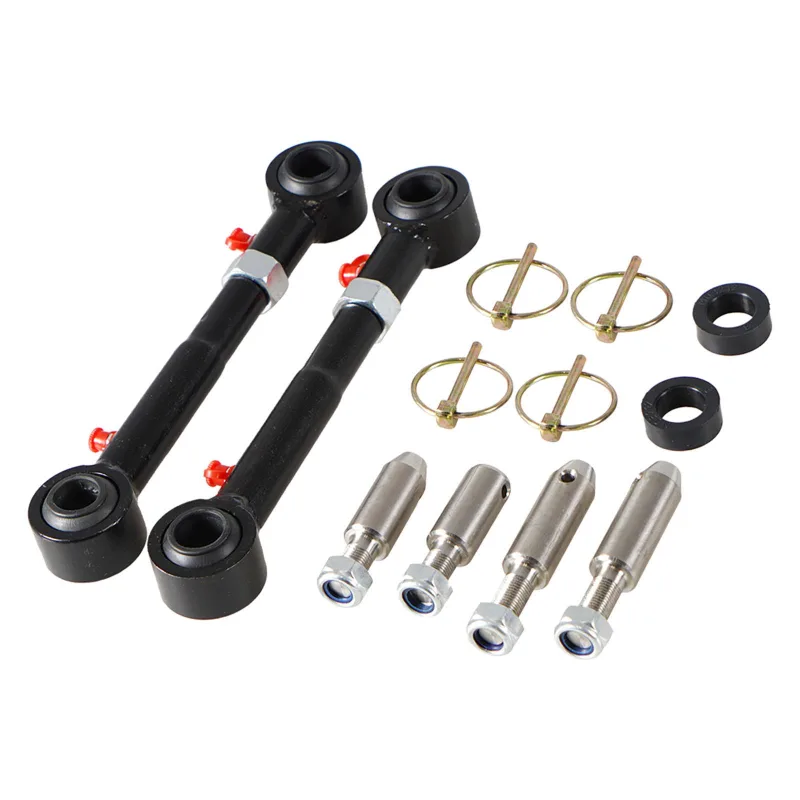 Front Sway Bar Links Disconnects Metal for Jeep JK 2/4 Doors image 2