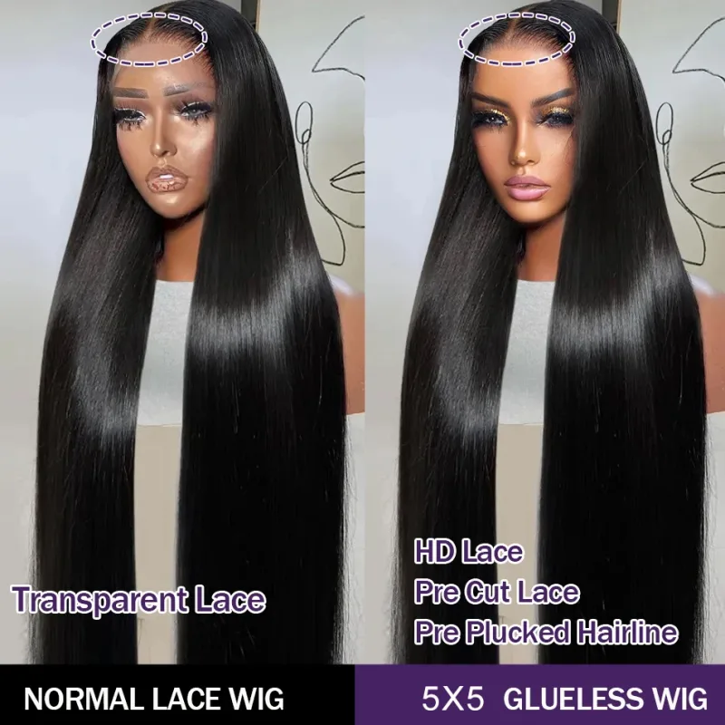 MYLOCKME Remy Human Hair Wig 26+ Inch image 2