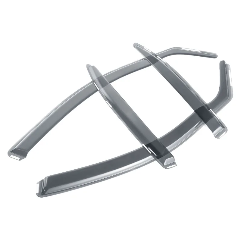 For Mercedes Benz C Class W204 4 Doors Saloon 2007-2014 Wind Deflectors Tinted image 2