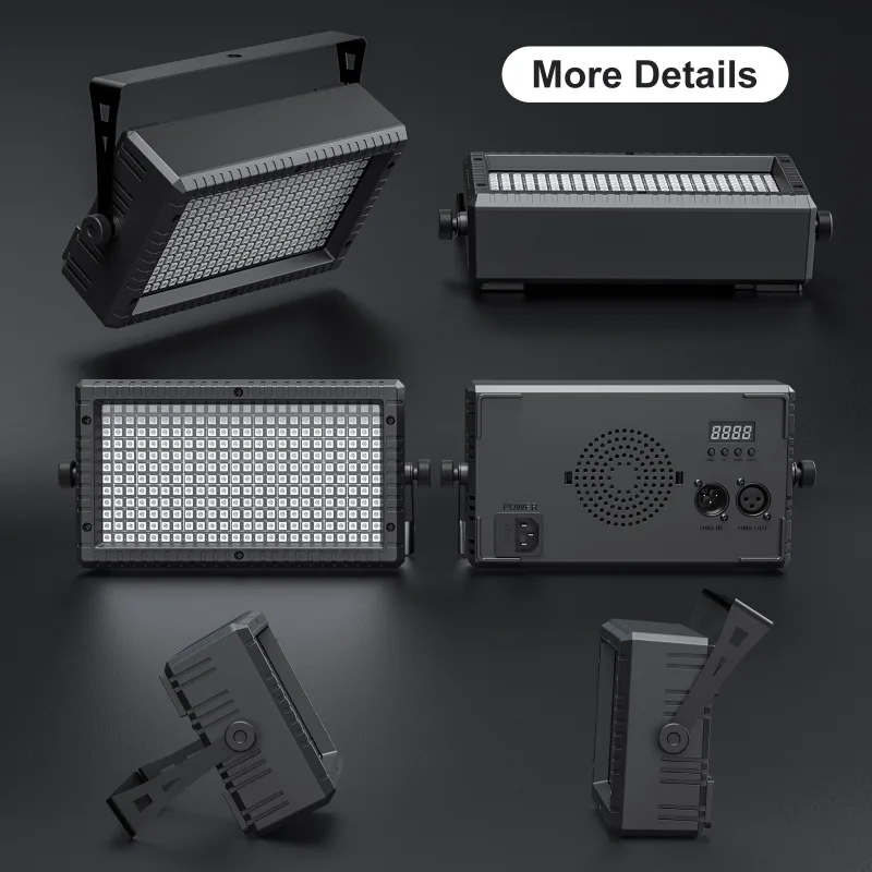 60W Mini LED Strobe RGBW 4in1 Wallwasher Light By DMX512 Auto Sound Remote Master/Slave For Wedding Xmas Birthday Club D image 5