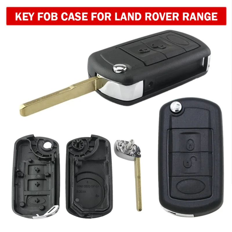 Flip Key Shell Case for Land Rover Discovery 3 Range Rover image 1