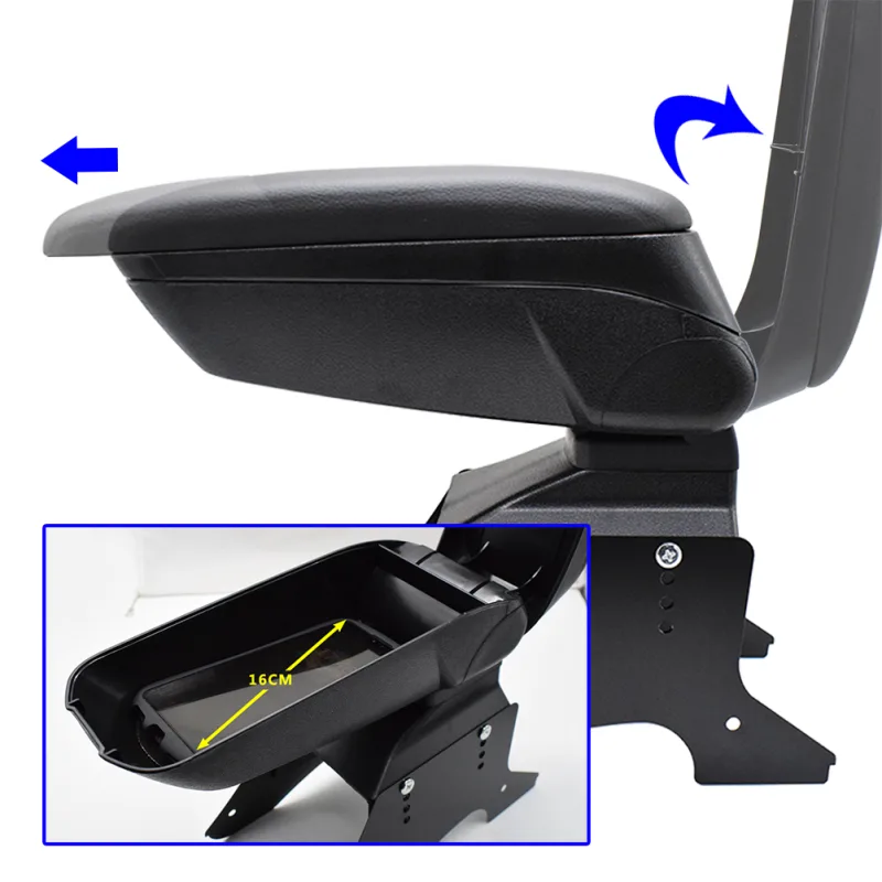 XUKEY Universal Car Armrest Box image 2