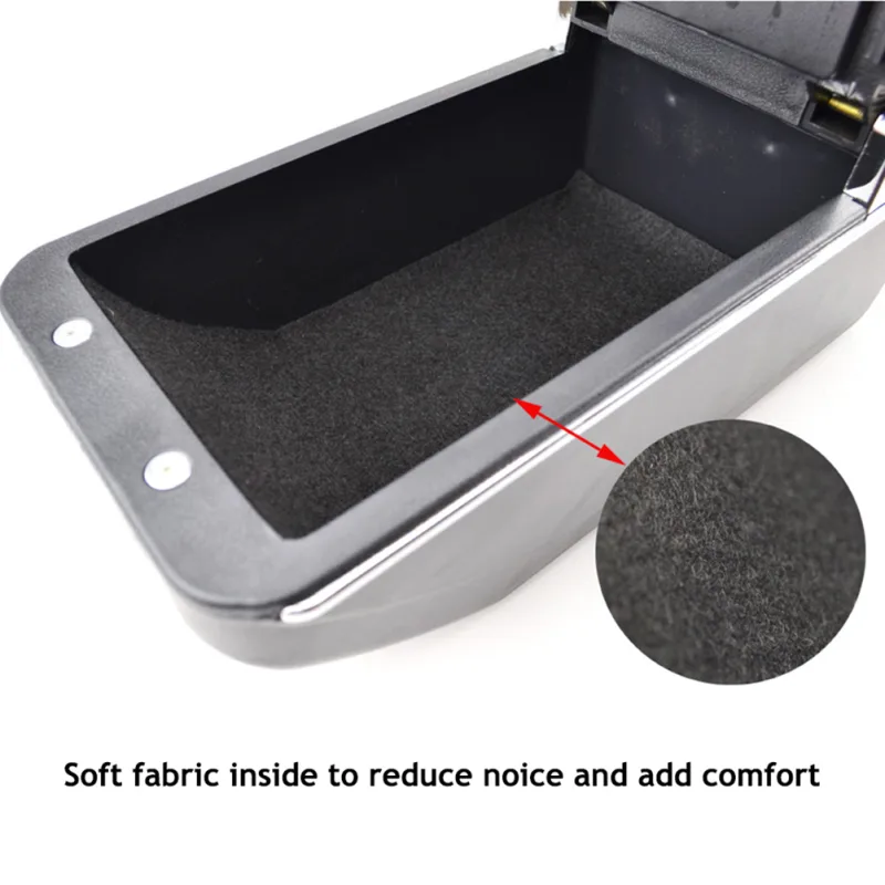 Car Styling Soft Top Armrest For Vauxhall Astra 2004-2010 Dual Layer Opel Astra image 5