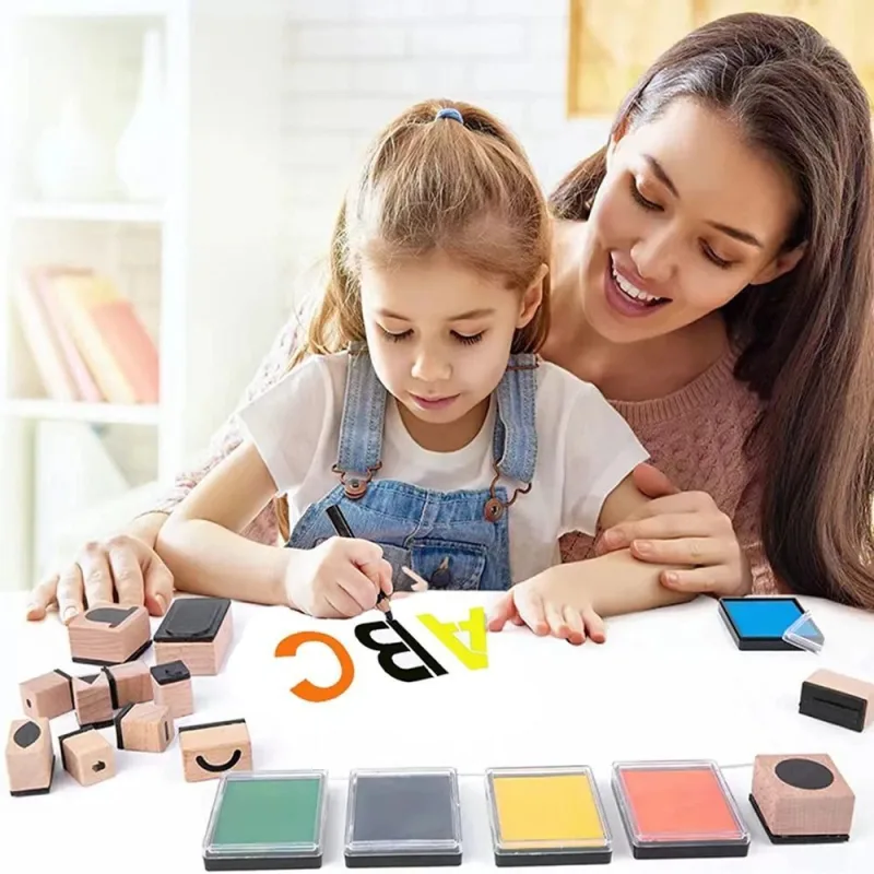 42pcs Letter Alphabet Stencils Reusable Number Plastic Templates for Paint DIY image 5