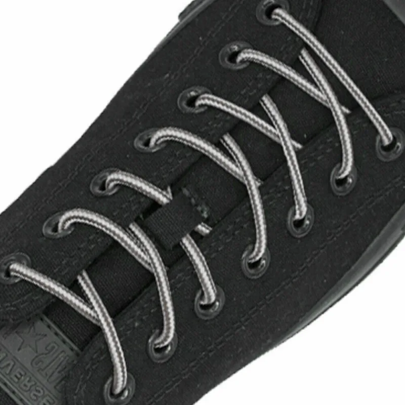 TWO TONE Bootlaces Shoelaces Sneakers Hiking Casual Shoes Work Boot Laces image 2