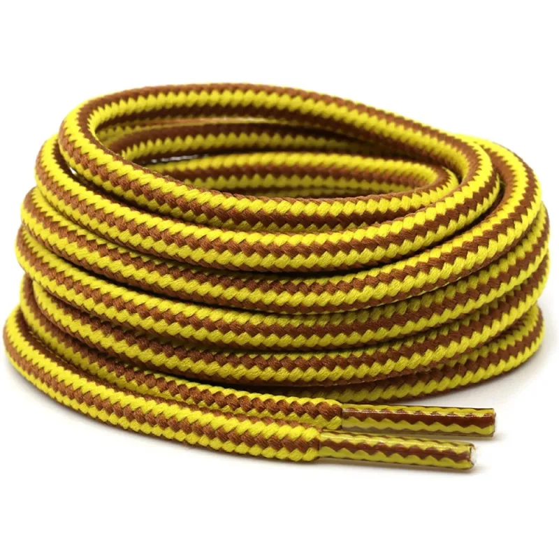 TWO TONE Bootlaces Shoelaces Sneakers Hiking Casual Shoes Work Boot Laces image 3