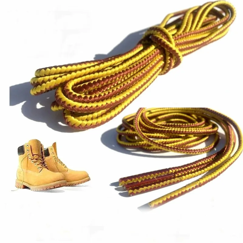 TWO TONE Bootlaces Shoelaces Sneakers Hiking Casual Shoes Work Boot Laces image 6