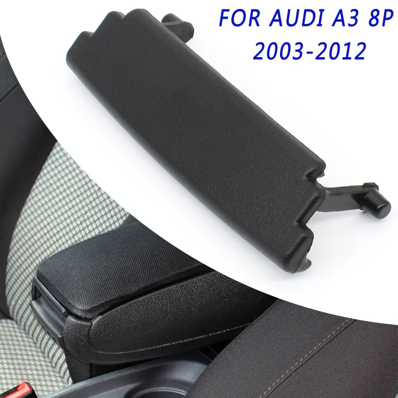 For Audi A3 8P 03-12 Car Armrest Center Console Cover Lid Latch Clip Catch Black image 1