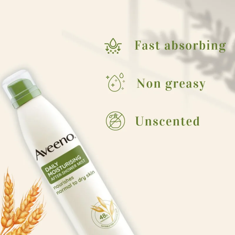 Aveeno Daily Moisturising Mist 200ml image 5