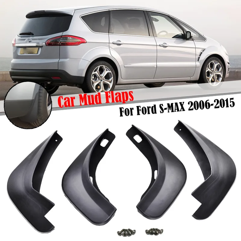 Set Mudguards For Ford S-Max 2006-2015 Mud Flaps Splash Guards Mudflaps image 1