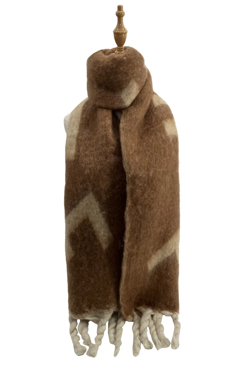 Jazz Pose Women's Check Scarf Wrap image 3