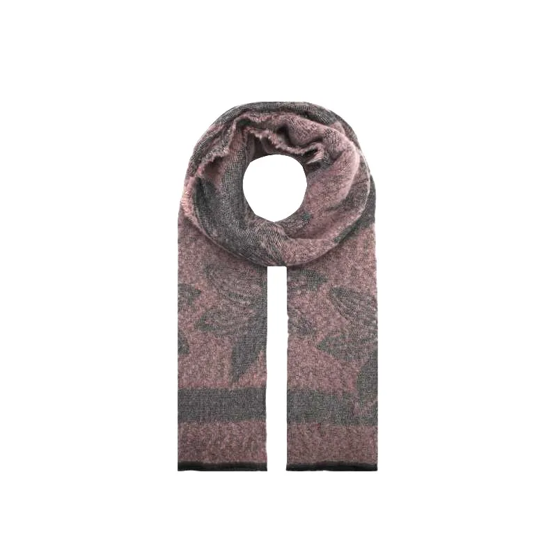 Women Scarf Long Wrap with Paisley Cashew Pattern Winter Warm Check Scarves Shawls Blanket with Tassel Gifts for Ladies  image 3