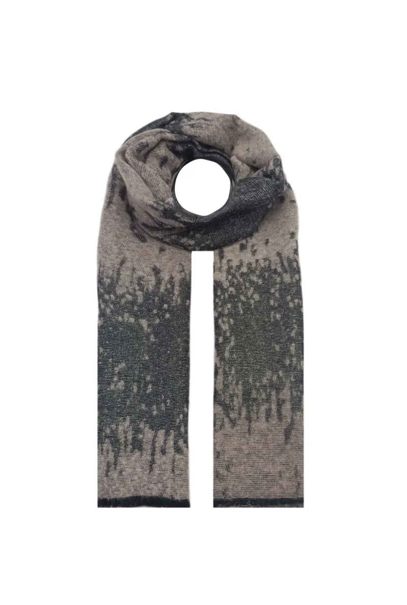 Women Scarf Long Wrap with Paisley Cashew Pattern Winter Warm Check Scarves Shawls Blanket with Tassel Gifts for Ladies  image 4
