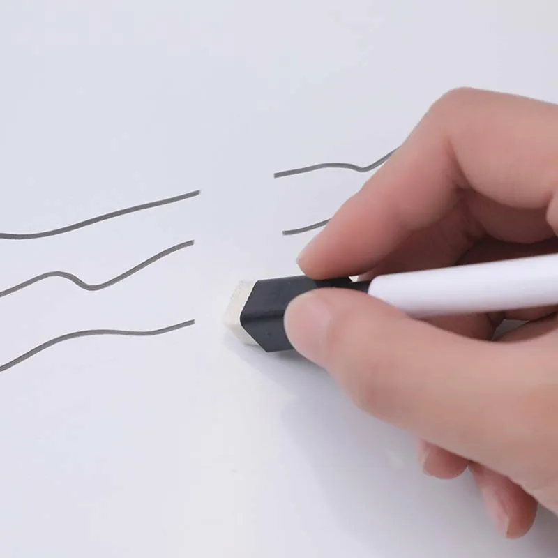 4x Whiteboard Marker Pens With Dry Wipe Erase Pen Eraser Lid au stock image 2
