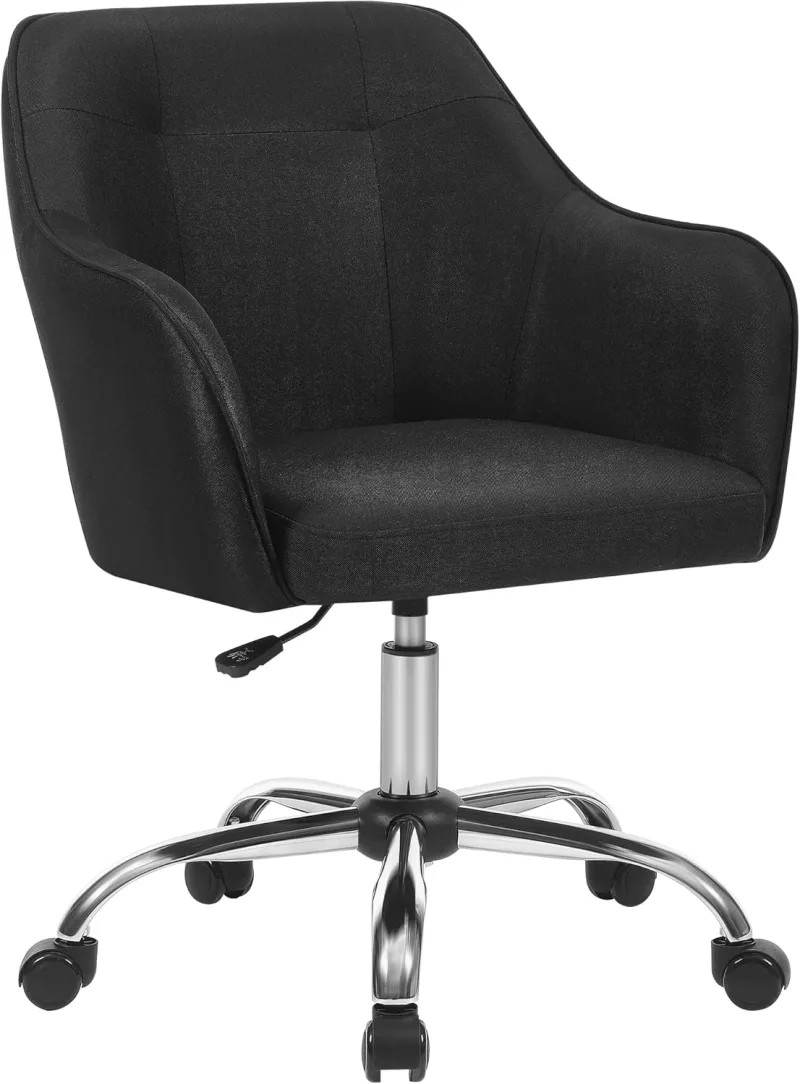 Songmics Swivel Chair, Linen Fabric image 3