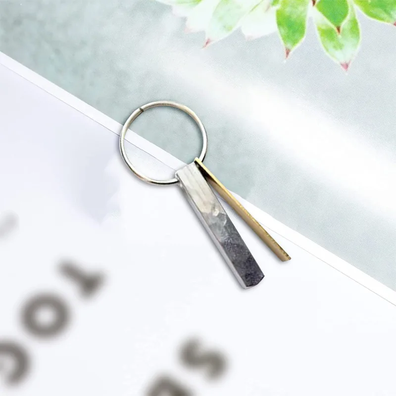 Through Thick And Thin Keychain - Best Friend Gifts Friendship Keychain Keying image 6