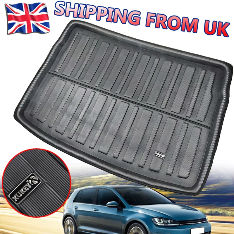 Boot Liner Cargo Trunk Mat Floor Tray Carpet For VW GOLF MK7 Hatchback 2012-2019 image 1