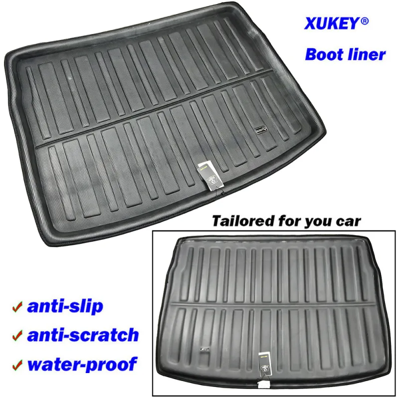 Boot Liner Cargo Trunk Mat Floor Tray Carpet For VW GOLF MK7 Hatchback 2012-2019 image 6