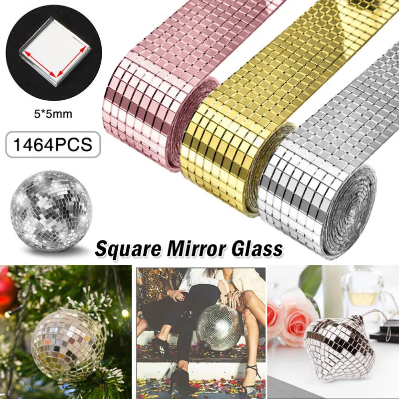 Self-Adhesive Acrylic Mirror Tiles image 1