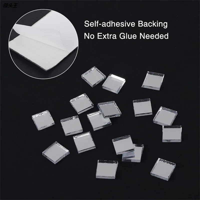 Self-Adhesive Acrylic Mirror Tiles image 4