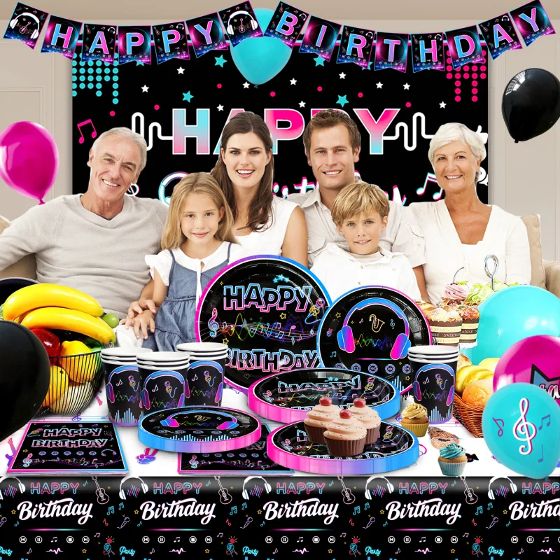 Fruitful Party 93pcs Birthday Party Supplies image 4