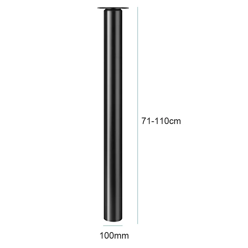 Adjustable Table Leg Metal 71-110cm Furniture Legs Lift Table Feet DIY Home Bench Dining Desk Coffee Table Feet Accessor image 6