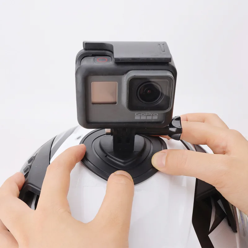 Flexible Adhesive Mount Motorcycle Helmet Base for Insta360 X4 X3 Ace Pro DJI osmo Action 5PRO Gopro 13 12 Pocket 3 Phon image 3