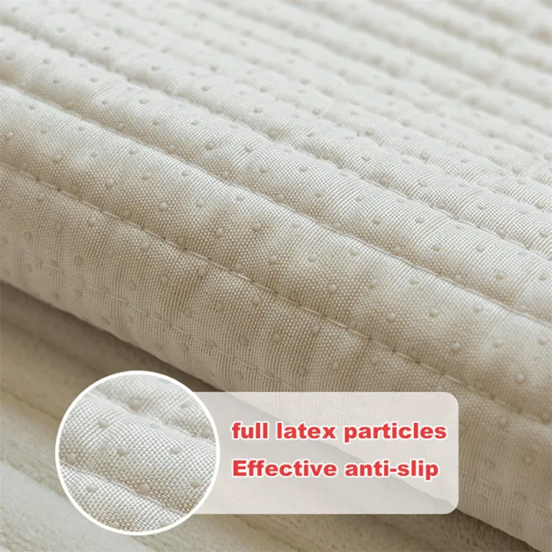 Thick Velvet Sofa Cushion - Anti-Slip and Washable image 4