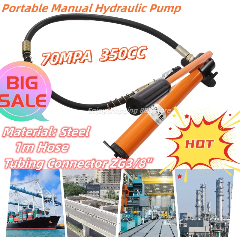 CNCEST Manual Hydraulic Pump 10000psi image 1