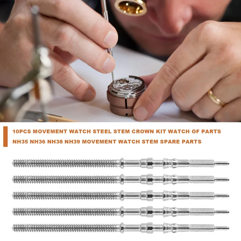 Movement Watch Stem and Crown Parts Kit image 6