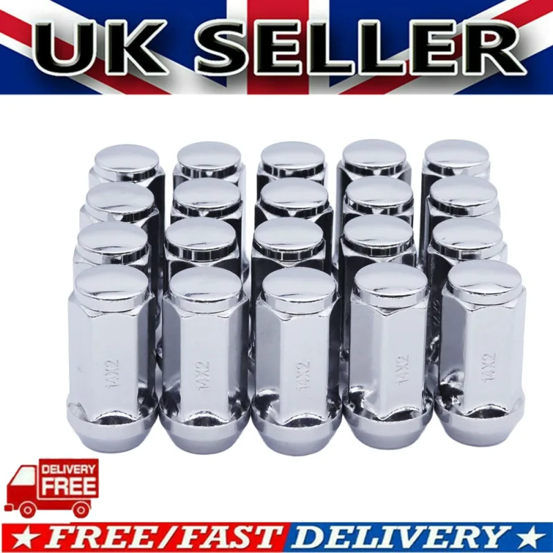 XUKEY 20x M14x2 19mm Alloy Wheel Nuts image 1