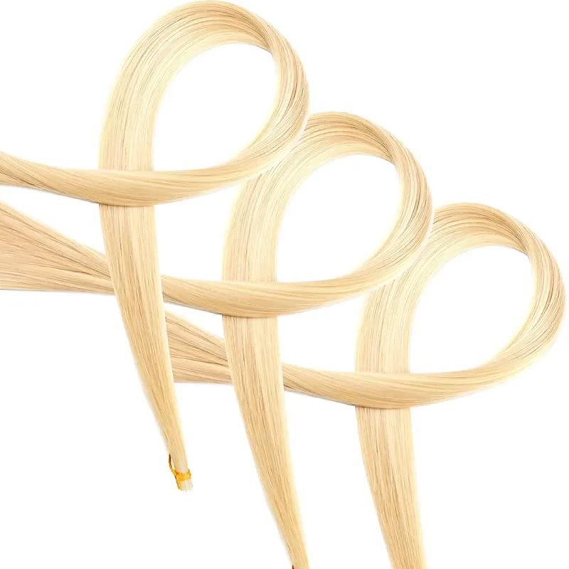 3Pcs Violin Bow Hair Replacement Kit Violin 29.2 Inch Fiddle Bow Rehair Tools Musical Bow Hair Violin Horse Hair, White image 1
