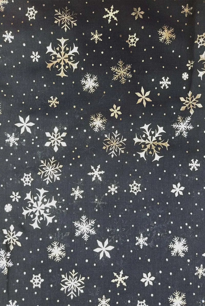 Women's Snowflake Print Scarf - Jazz Pose image 5