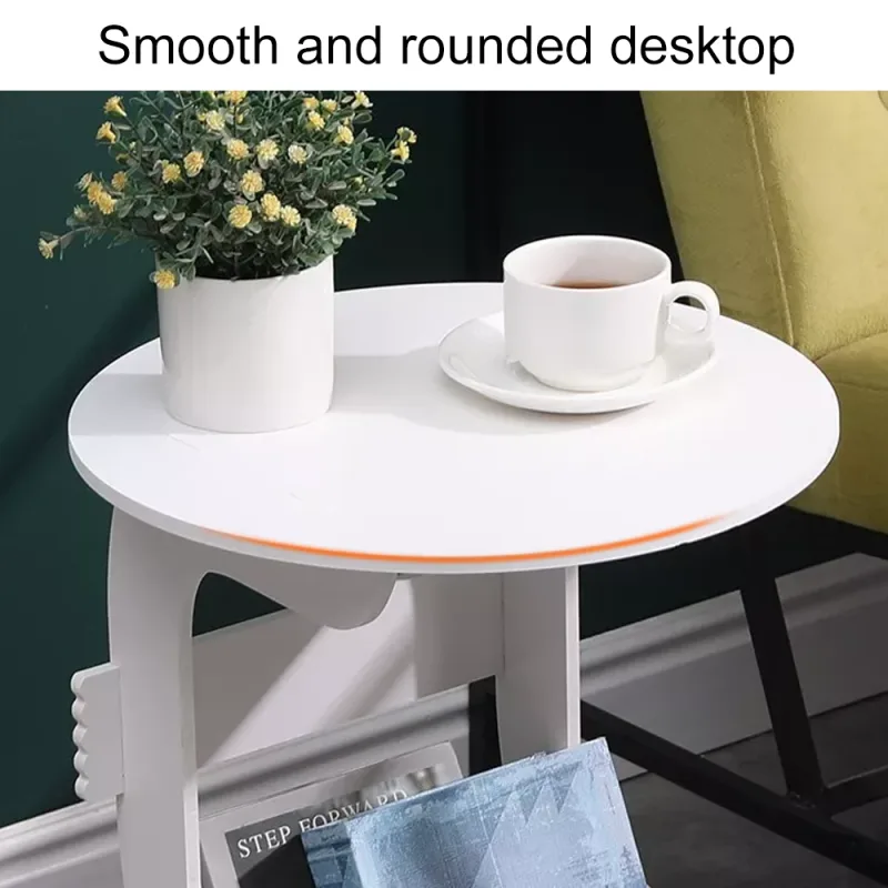 Modern Mini Round Coffee Table image 5