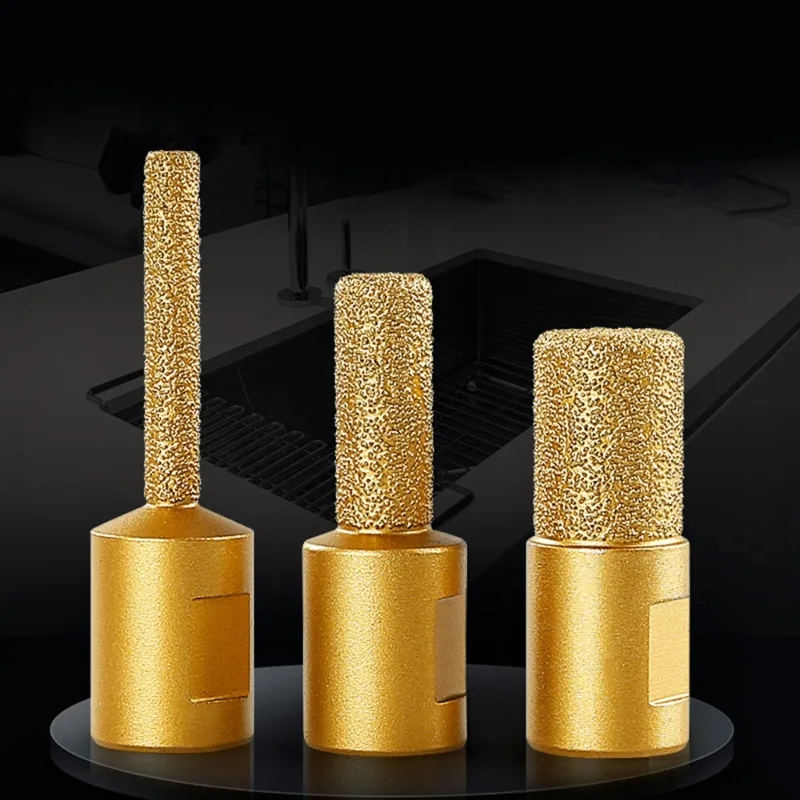 Round Shank Vacuum Brazed Burr Rotary Grinding Head for Angle Grinder, High Efficiency Edges Trimming and Grooving Tool  image 6