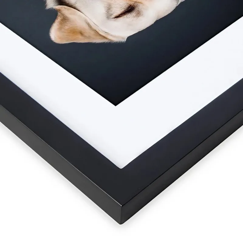 Versatile photo frames in different sizes, suitable for wall or table display, modern design, suitable for home (Black) image 5